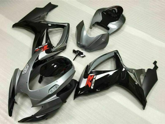 Comprar Carenados Moto Suzuki GSXR 600/750 2006-2007 - Plata Gris Negro Brillante Rojo