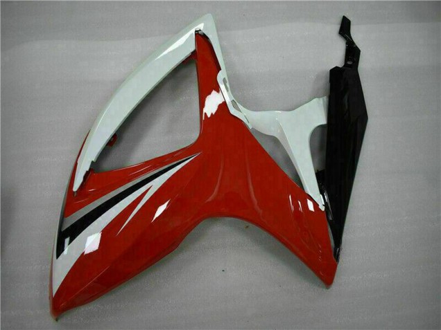 Comprar Carenados Moto Suzuki GSXR 600/750 2006-2007 - Blanco Rojo Negro Brillante Raya
