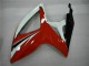 Comprar Carenados Moto Suzuki GSXR 600/750 2006-2007 - Blanco Rojo Negro Brillante Raya