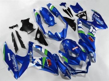 Comprar Carenados Moto Suzuki GSXR 600/750 2008-2010 - Azul Blanco Verde Negro