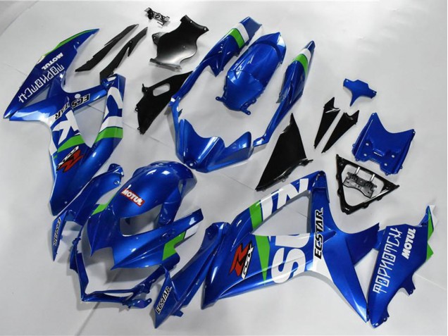 Comprar Carenados Moto Suzuki GSXR 600/750 2008-2010 - Azul Blanco Verde Negro
