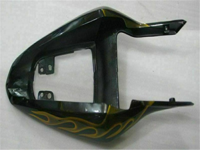 Comprar Carenados Moto Suzuki GSXR 1000 2003-2004 - Negro Brillante Oro Llama