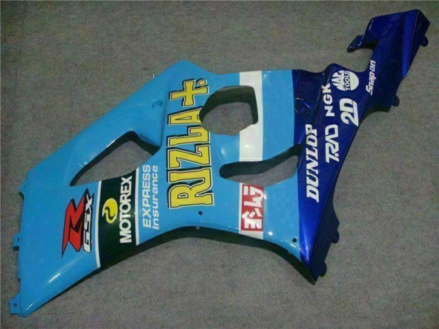 Comprar Carenados Moto Suzuki GSXR 1000 2003-2004 - Azul Blanco Amarillo Rizla