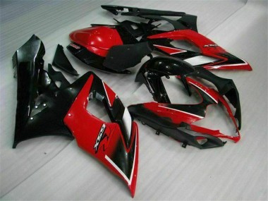 Comprar Carenados Moto Suzuki GSXR 1000 2005-2006 - Rojo Negro Brillante Negro Mate