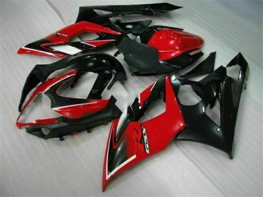 Comprar Carenados Moto Suzuki GSXR 1000 2005-2006 - Rojo Negro Brillante Negro Mate