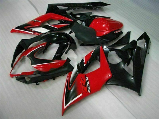 Comprar Carenados Moto Suzuki GSXR 1000 2005-2006 - Rojo Negro Brillante Negro Mate