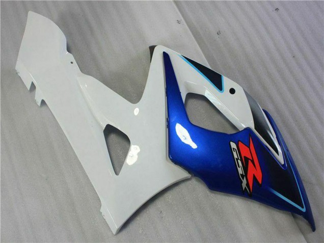 Comprar Kits Carenado Moto Suzuki GSXR 1000 2005-2006 - Blanco Azul Negro Brillante
