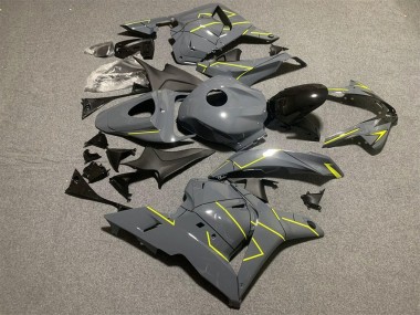 Comprar Carenados Moto Honda CBR600RR 2009-2012 - Nardo Gris Oscuro Amarillo