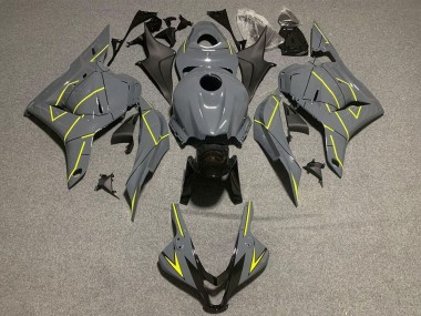 Comprar Carenados Moto Honda CBR600RR 2009-2012 - Nardo Gris Oscuro Amarillo
