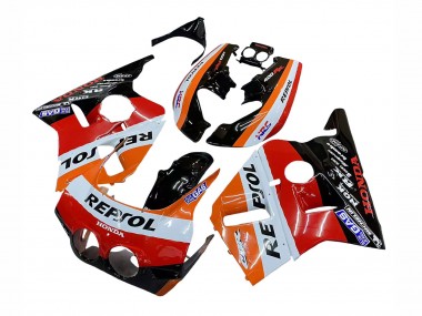 Comprar Carenados Moto Honda CBR400RR NC23 1987-1989 - Naranja Blanco Rojo Negro Brillante Repsol HRC