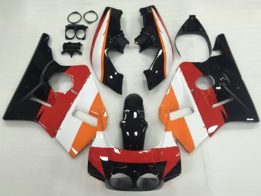 Comprar Carenados Moto Honda CBR400RR NC23 1987-1989 - Naranja Blanco Rojo Negro Brillante