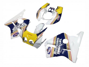 Comprar Carenados Moto Honda CBR400RR NC23 1987-1989 - Blanco Amarillo Azul Rothmans
