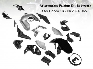 Comprar Carenados Moto Honda CB650R 2019-2022 - Plata Negro