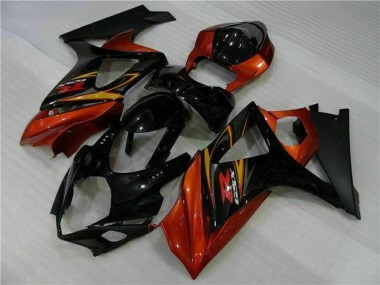 Comprar Carenados Moto Suzuki GSXR 1000 2007-2008 - Negro Naranja