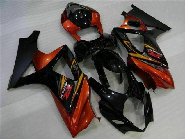 Comprar Carenados Moto Suzuki GSXR 1000 2007-2008 - Negro Naranja