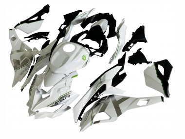 Comprar Carenados Moto Kawasaki ZX25R ZX-25R 2019-2025 - Blanco Plata Verde Negro Trick Star