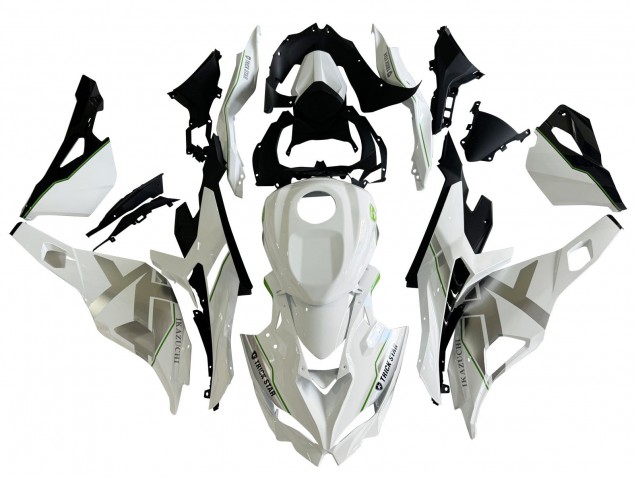 Comprar Carenados Moto Kawasaki ZX25R ZX-25R 2019-2025 - Blanco Plata Verde Negro Trick Star