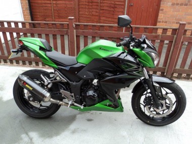 Comprar Carenado Moto Kawasaki Z250/Z300 2015-2016 - Verde Negro Mate