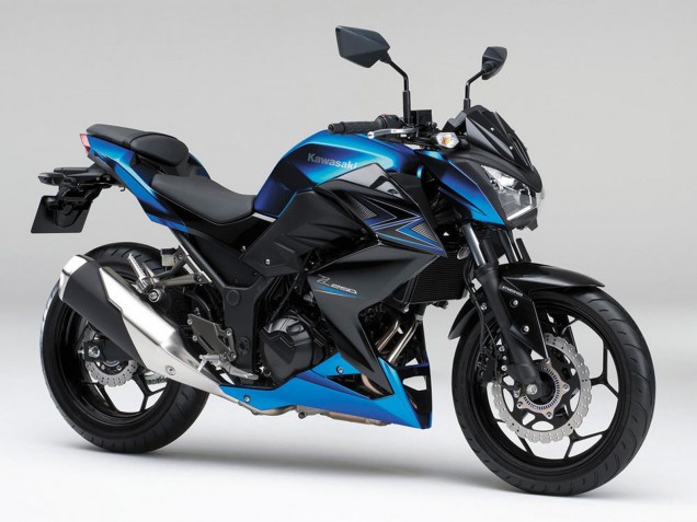 Comprar Carenados Moto Kawasaki Z250/Z300 2015-2016 - Azul Negro Mate