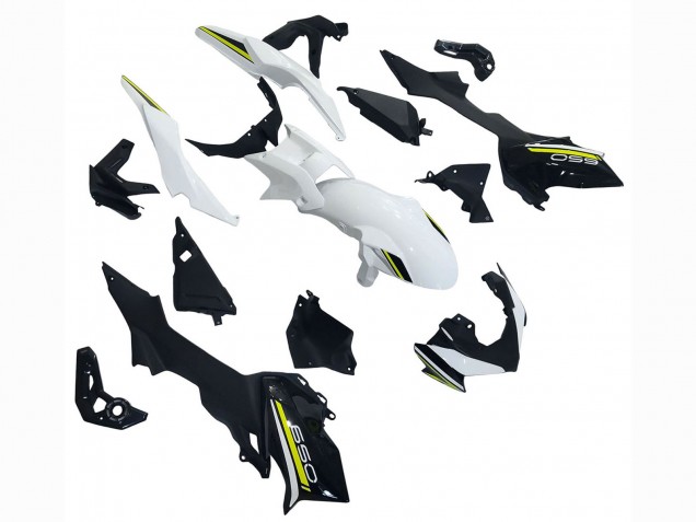 Comprar Carenados Moto Kawasaki Ninja Z650 2020-2023 - Blanco Negro Verde