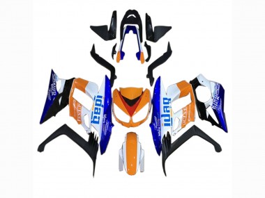 Comprar Carenados Moto Kawasaki Z1000SX 2010-2016 - Naranja Blanco Azul Negro