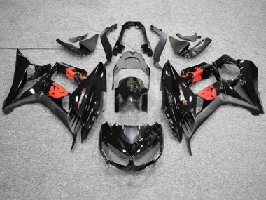 Comprar Carenados Moto Kawasaki Z1000SX 2010-2016 - Negro Brillante Negro Mate Rojo Bull