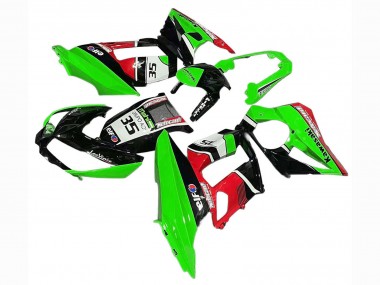 Comprar Carenados Moto Kawasaki Z1000SX 2010-2016 - Verde Rojo Negro Brillante Elf 35