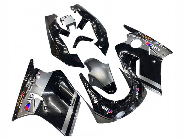 Comprar Carenados Moto Kawasaki ZXR250 1989-1990 - Negro Brillante Gris Elf Touch4 Bridgestone