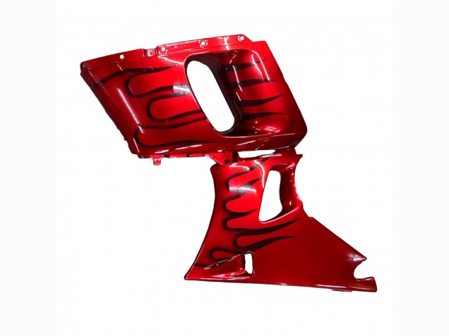 Comprar Carenados Moto Kawasaki ZZR400 1993-2007 - Rojo Negro Llama