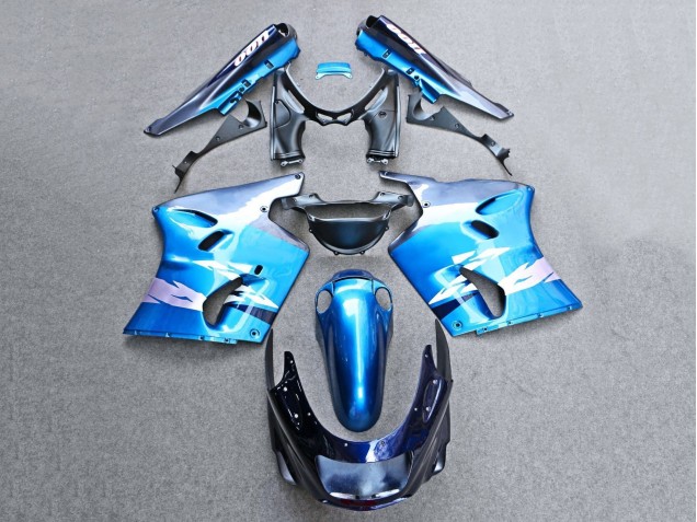 Comprar Carenados Moto Kawasaki ZZR1100 1993-2003 - Azul Brillante Gris