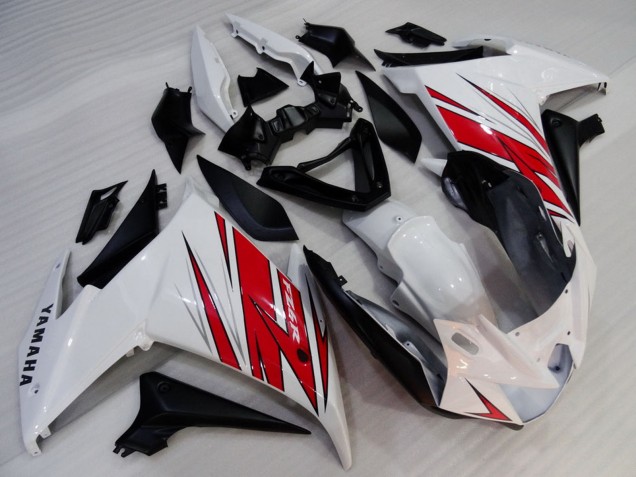 Comprar Carenados Moto Yamaha FZ6R 2009-2015 - Blanco Rojo Negro
