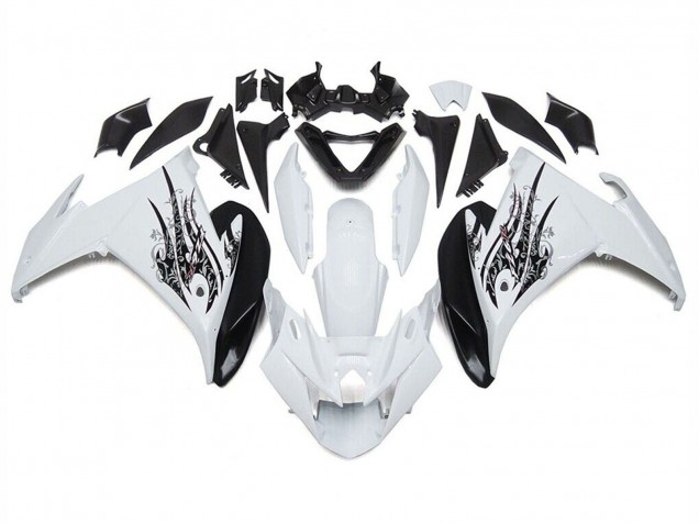 Comprar Carenados Moto Yamaha FZ6R 2009-2015 - Blanco Negro
