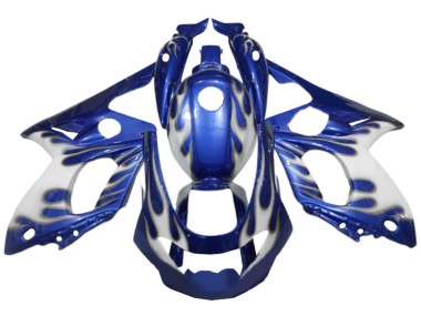 Comprar Carenados Moto Yamaha YZF600R Thundercat 1996-2007 - Azul Blanco Plata Llama