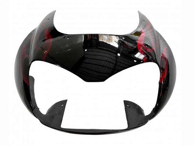 Comprar Kits Carenado Moto Yamaha YZF 1000R Thunderace 1997-2007 - Negro Rojo Llama