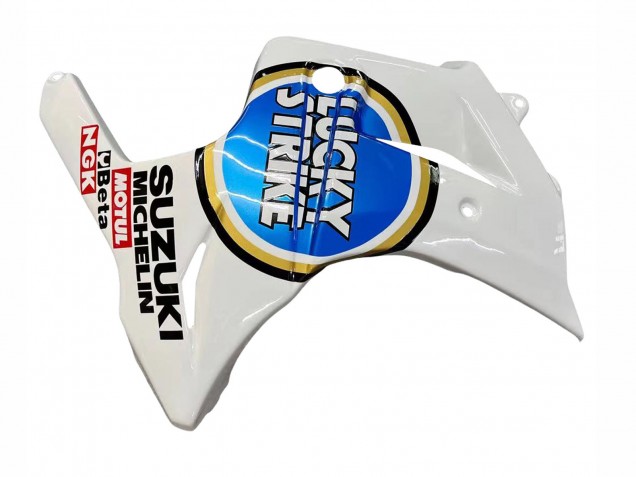 Comprar Carenados Moto Suzuki SV650 2003-2013 - Blanco Azul Lucky Strike Motul