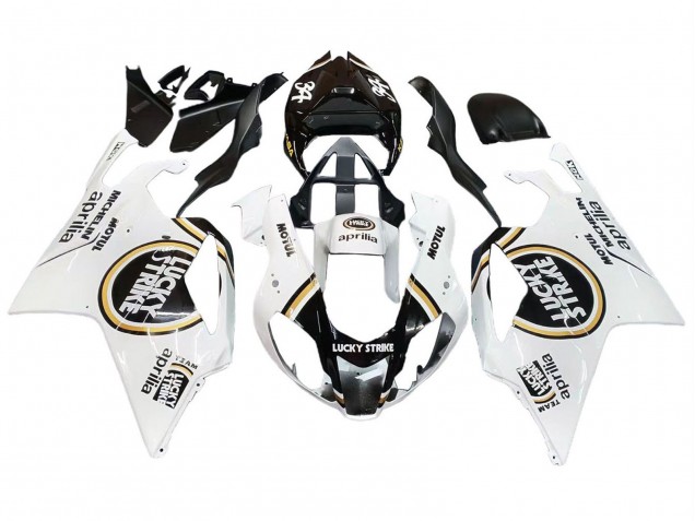 Comprar Carenados Moto Aprilia RSV1000 2003-2006 - Blanco Negro Lucky Strike Motul Michelin