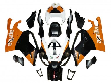 Comprar Carenados Moto Aprilia RSV1000 2003-2006 - Negro Naranja Blanco