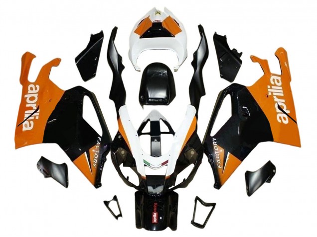Comprar Carenados Moto Aprilia RSV1000 2003-2006 - Negro Naranja Blanco