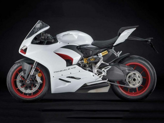 Comprar Carenados Moto Ducati Panigale V2 2020-2024 - Blanco Rojo Negro Mate