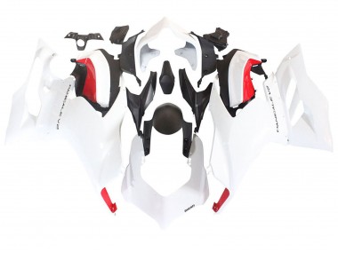 Comprar Carenados Moto Ducati Panigale V2 2020-2024 - Blanco Rojo Negro Mate