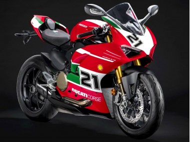 Comprar Carenados Moto Ducati Panigale V2 2020-2024 - Blanco Rojo Verde Negro Mate Corse 21