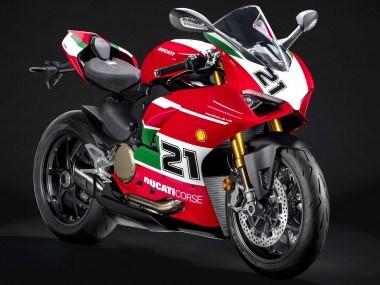 Comprar Carenados Moto Ducati Panigale V2 2020-2024 - Blanco Rojo Verde Negro Mate Corse 21