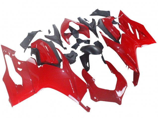 Comprar Carenado Moto Ducati Panigale V2 2020-2024 - Rojo Negro Mate