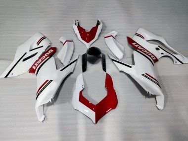 Comprar Carenados Moto Ducati Panigale V2 2020-2024 - Blanco Rojo Negro Brillante