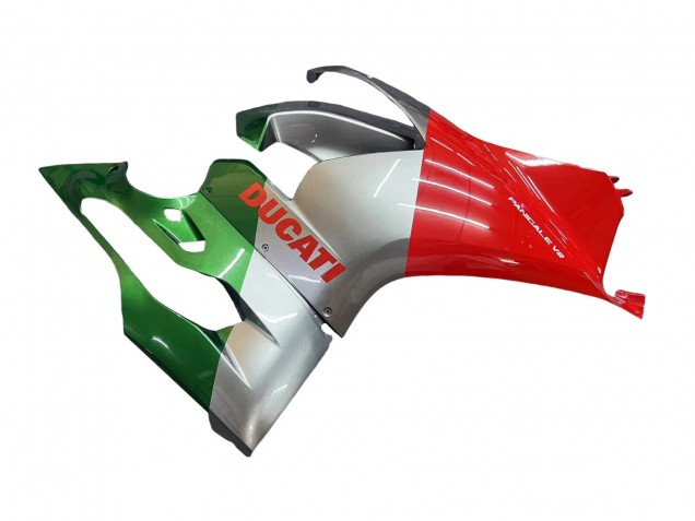 Comprar Carenados Moto Ducati Panigale V2 2020-2024 - Plata Rojo Verde