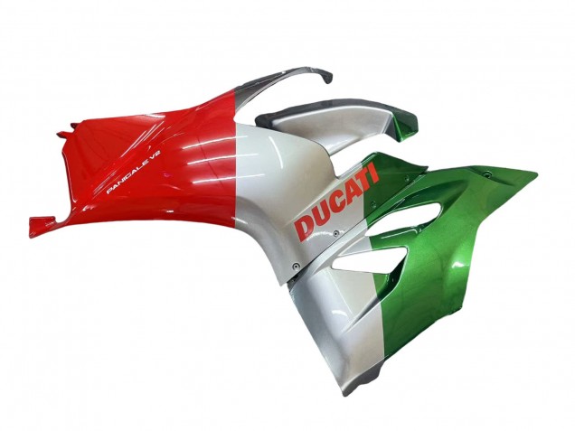 Comprar Carenados Moto Ducati Panigale V2 2020-2024 - Plata Rojo Verde