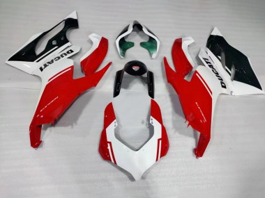 Comprar Carenados Moto Ducati Panigale V2 2020-2024 - Blanco Rojo Verde Negro Brillante
