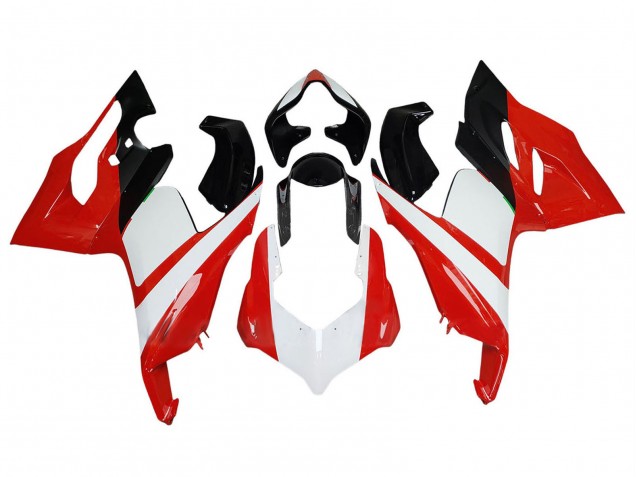 Comprar Carenado Moto Ducati Panigale V2 2020-2024 - Blanco Rojo Negro Brillante