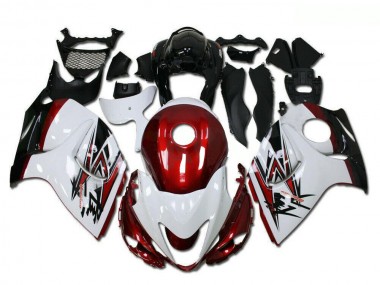 Comprar Carenados Moto Suzuki GSXR 1300 Hayabusa 2008-2020 - Blanco Rojo Negro