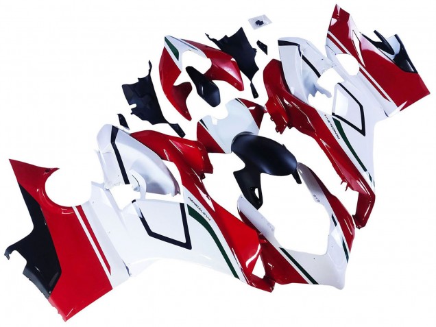 Comprar Carenados Moto Ducati Panigale V4 V4S 2018-2019 - Blanco Rojo Verde Negro Brillante